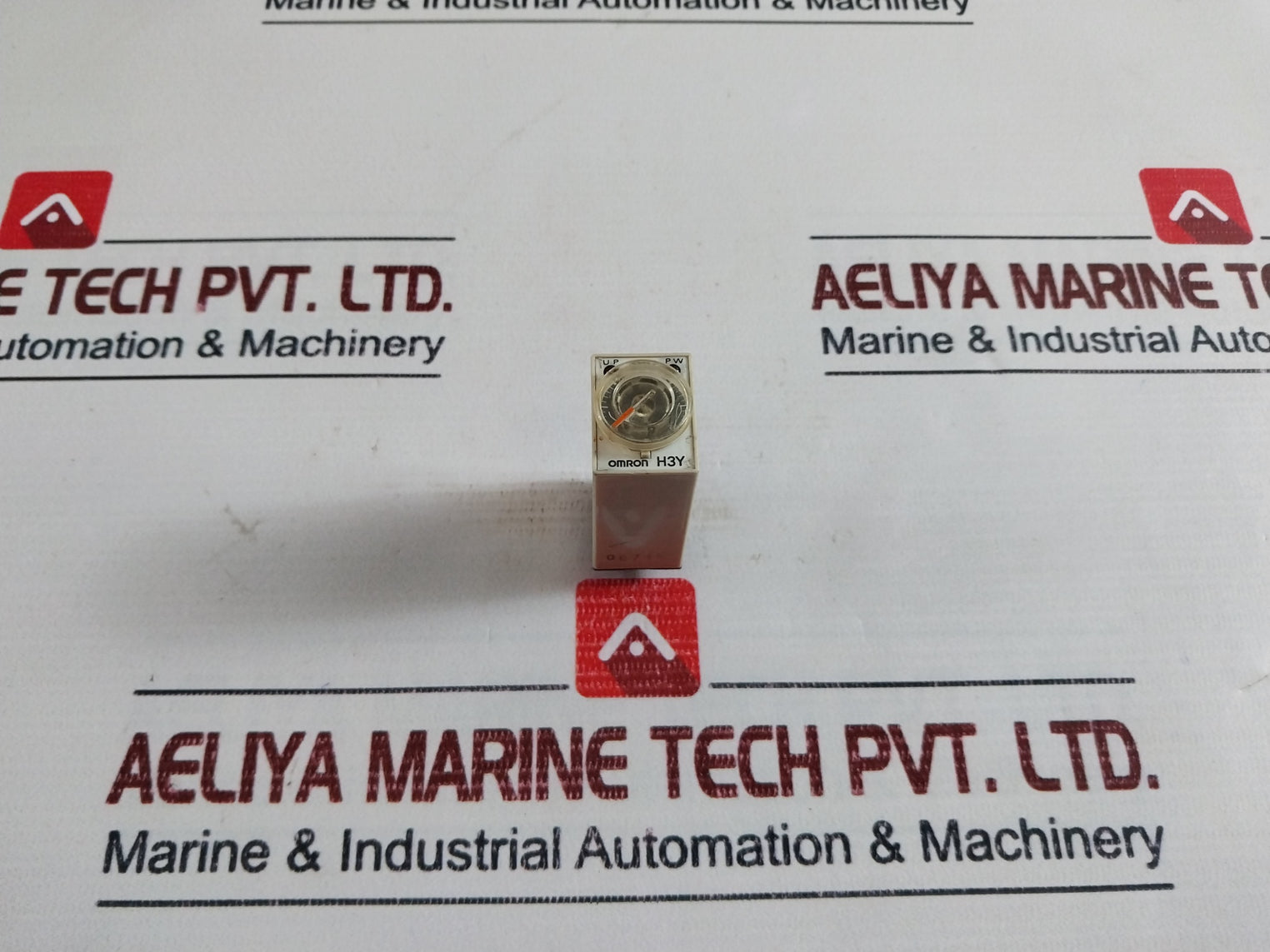 Lot Of 2X Omron H3Y-2 Timer Relay 5A 24Vac