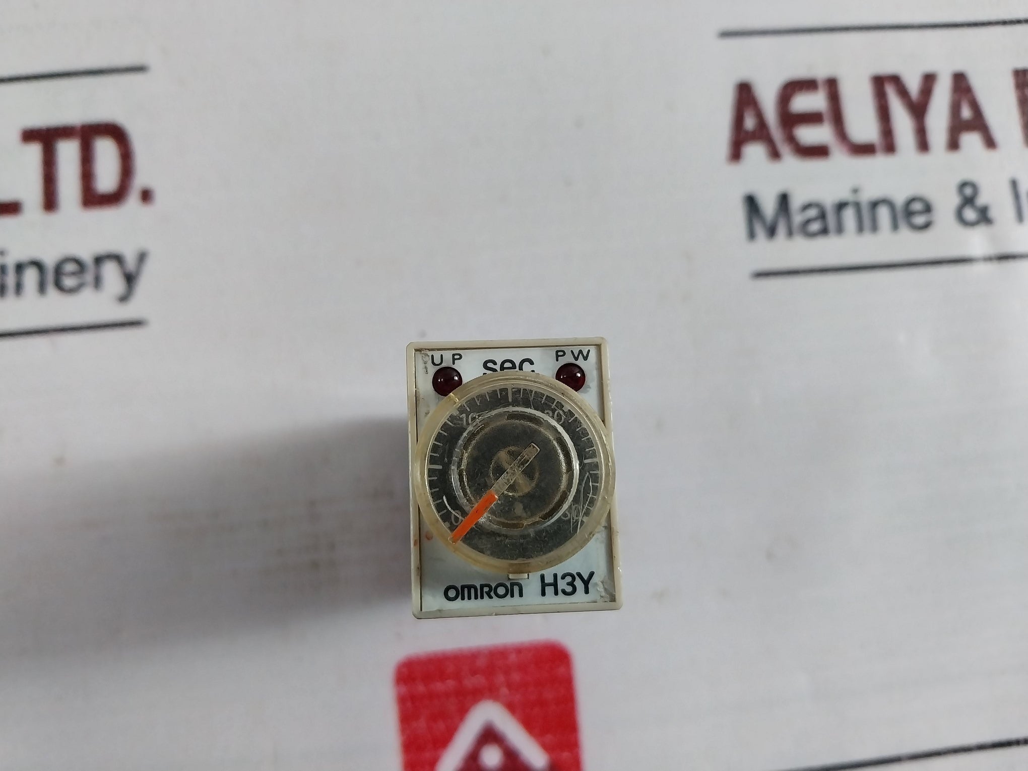 Lot Of 2X OMRON H3Y-2 Time Relay 24VAC 5A