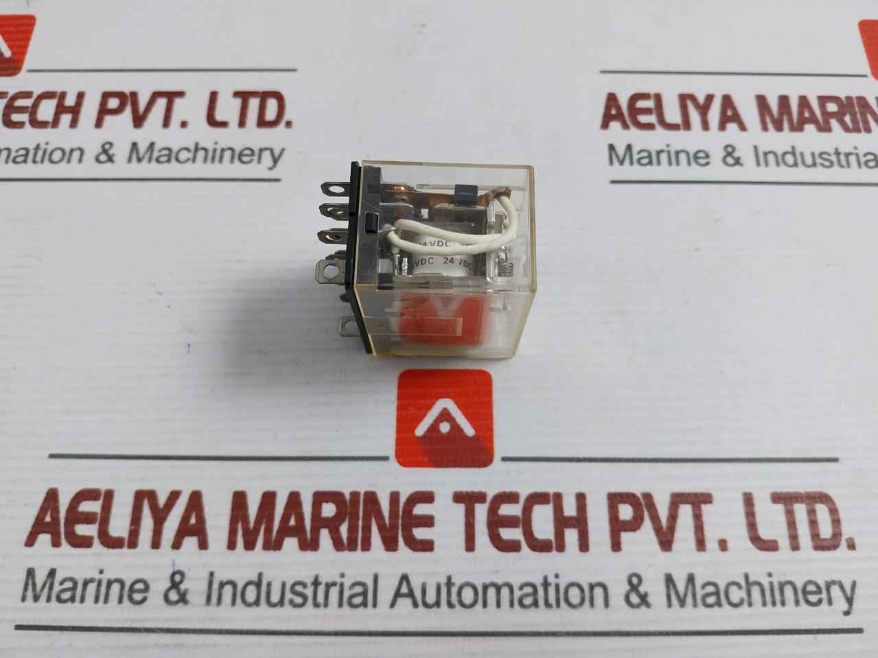 Lot Of 2X Omron Ly4 General Purpose Relay 24Vdc 10A