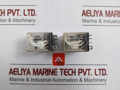 Lot Of 2X Omron Ly4 General Purpose Relay 24Vdc 10A