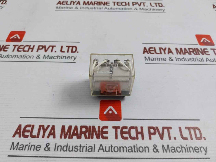 Lot Of 2X Omron Ly4 General Purpose Relay 24Vdc 10A