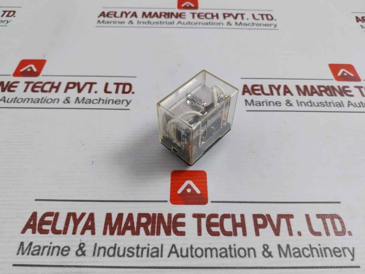 Lot Of 2X Omron Ly4 General Purpose Relay 24Vdc 10A