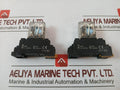 Lot of 2X Omron MY2N-D2 Miniature Power Relay 10A 250VAC 0131W2
