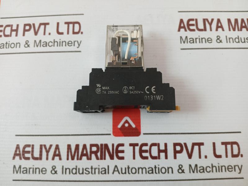 Lot Of 2X Omron My2N-d2 Miniature Power Relay 10A 250Vac 0131W2