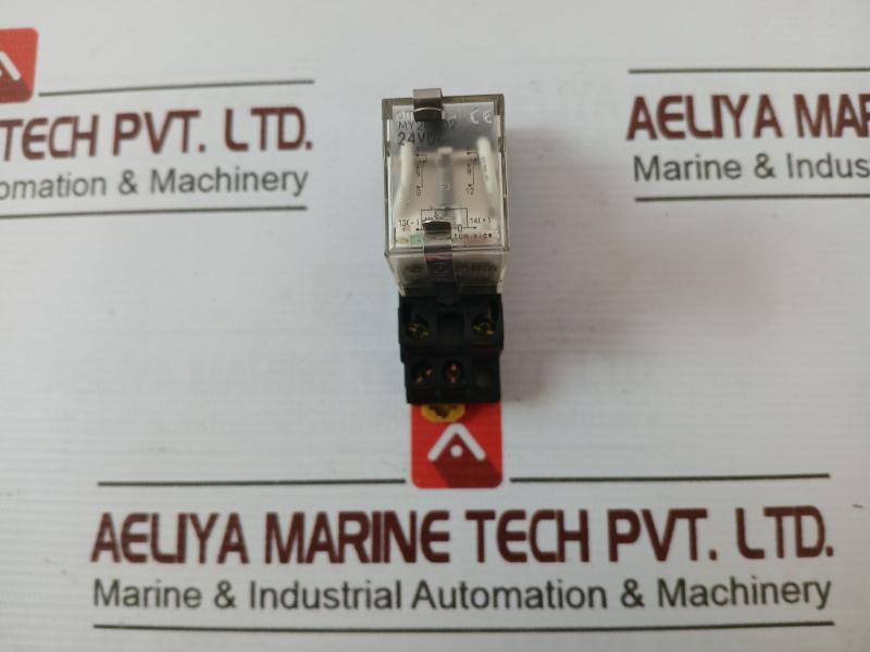 Lot Of 2X Omron My2N-d2 Miniature Power Relay 10A 250Vac 0131W2