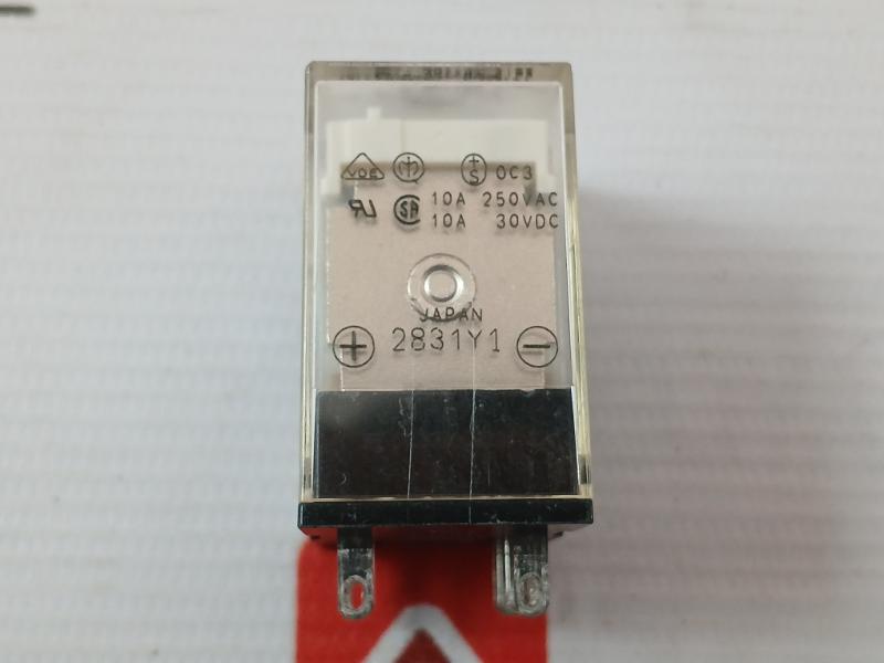 Lot Of 2X Omron My2N-d2 Miniature Power Relay 10A 250Vac 0131W2