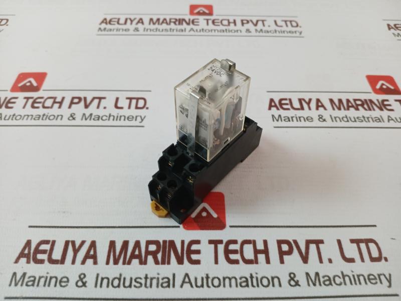 Lot Of 2X Omron My2N-d2 Miniature Power Relay 10A 250Vac 0131W2