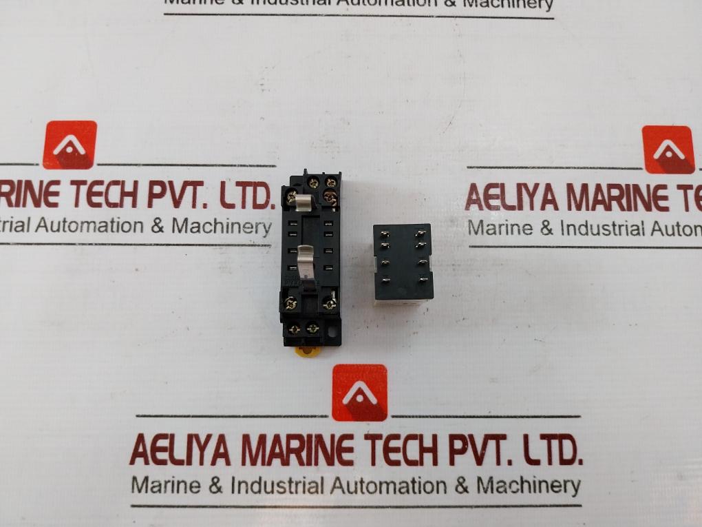 Lot Of 2X Omron My2N-d2 Miniature Power Relay 24Vdc 10A 250Vac 2831Y1