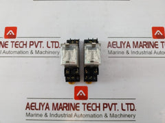Lot of 2X OMRON MY2N-D2 Miniature Power Relay 24VDC 10A 250VAC 2831Y1