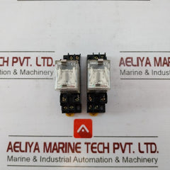 Lot of 2X OMRON MY2N-D2 Miniature Power Relay 24VDC 10A 250VAC 2831Y1