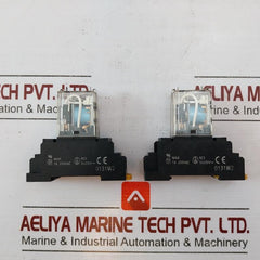 Lot of 2X OMRON MY2N-D2 Miniature Power Relay 24VDC 10A 250VAC 2831Y1