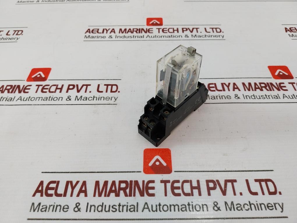 Lot Of 2X Omron My2N-d2 Miniature Power Relay 24Vdc 10A 250Vac 2831Y1