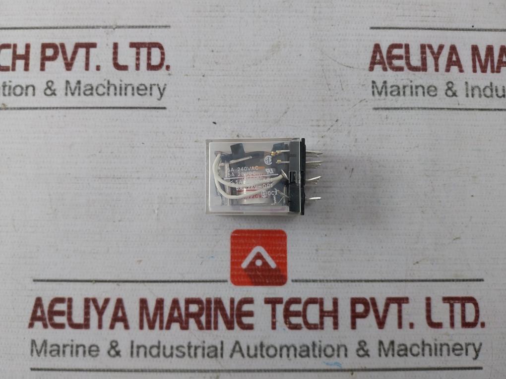 Lot Of 2X Omron My4 General Purpose Relay 200 220Vac Ac220V 60Hz 634-100.001