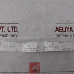 Lot of 2X Omron MY4 General Purpose Relay 200 220VAC AC220V 60HZ 634-100.001