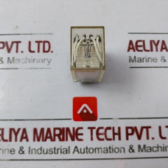 Lot Of 2X Omron My4 Miniature Power Relay Coil:100/110Vac 5A 240Vac,28Vdc