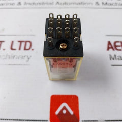 Lot Of 2X Omron My4 Miniature Power Relay Coil:100/110Vac 5A 240Vac,28Vdc