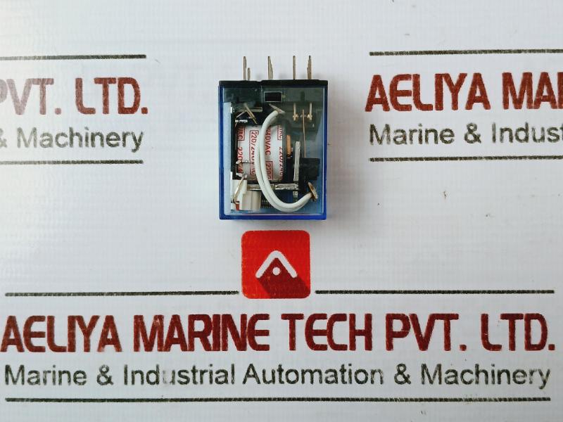 Lot Of 2X Omron My4N-j General Purpose Miniature Power Relay 220/240Vac