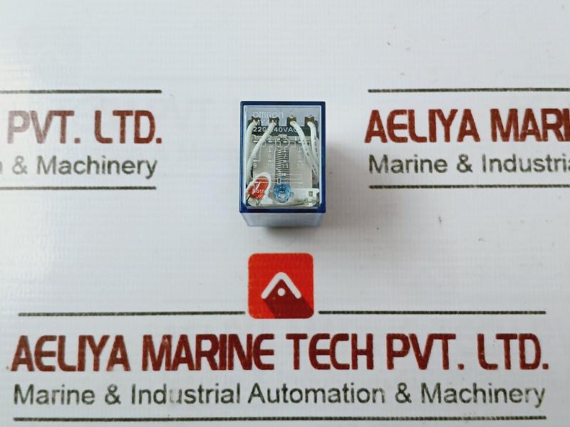 Lot Of 2X Omron My4N-j General Purpose Miniature Power Relay 220/240Vac