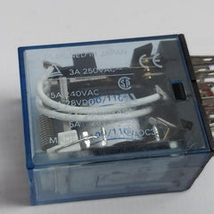 Lot of 2X Omron MY4N-J Relay MY4N100110VAC
