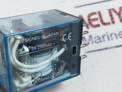 Lot of 2X Omron MY4N-J Relay MY4N100110VAC
