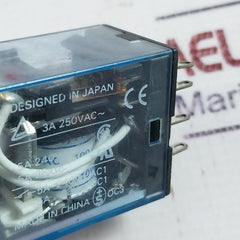Lot of 2X Omron MY4N-J Relay MY4N100110VAC