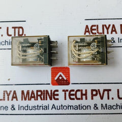 Lot of 2X Omron My4 Relay