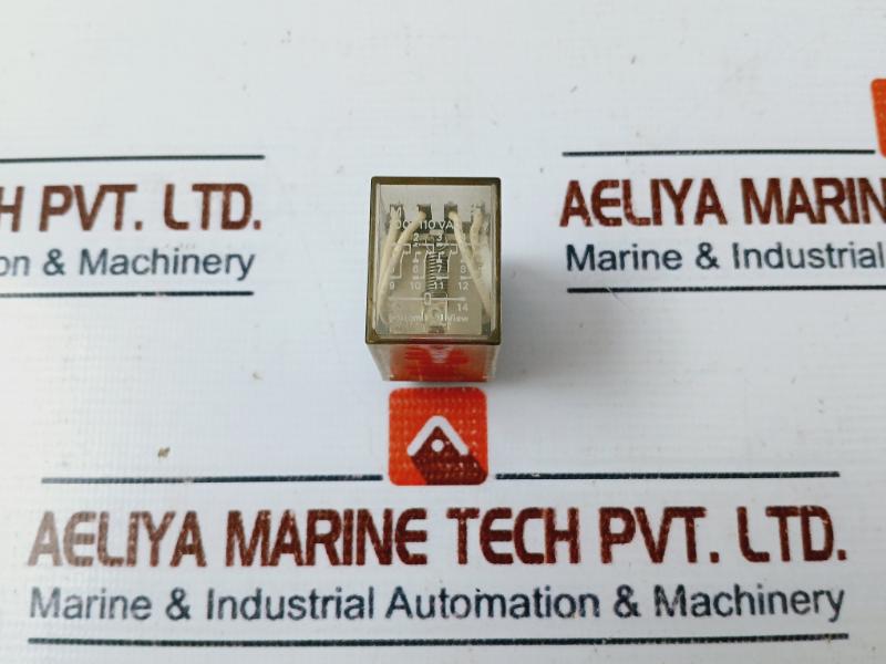 Lot of 2X Omron My4 Relay