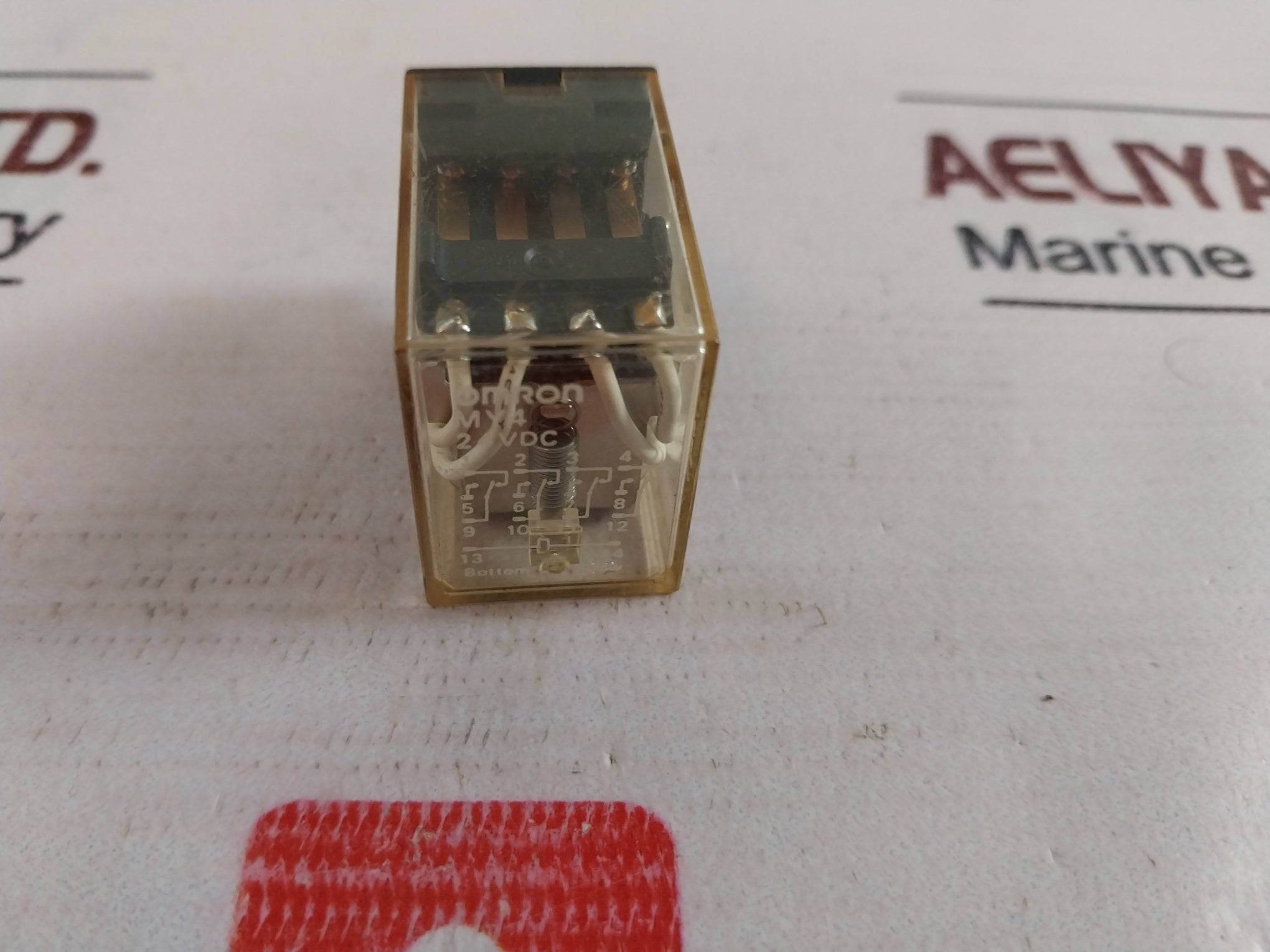 Lot Of 2X OMRON MY4 Relay 24 VDC