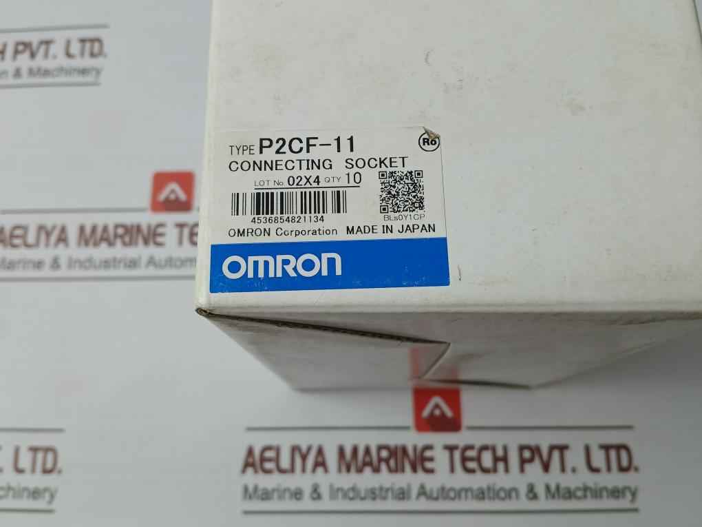 Lot Of 2X Omron P2Cf-11 Relay Socket 10A 250Vac