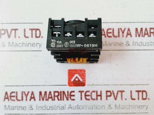 Lot of 2X OMRON PF113A-E 11 Pin Relay Socket DIN Rail/Surface Mounting
