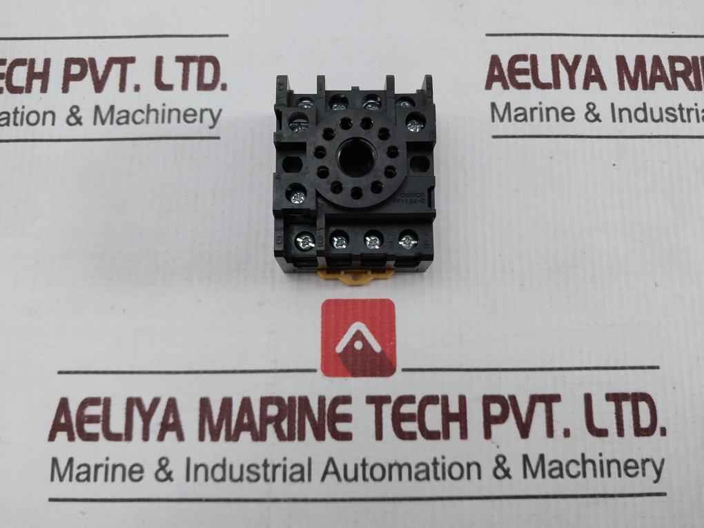 Lot Of 2X Omron Pf113A-e Socket Din Rail/Surface Mounting 10A 250V~