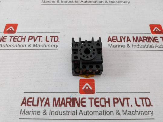Lot of 2X Omron PF113A-E Socket Din Rail/surface Mounting Screw Terminals