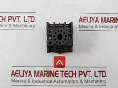 Lot of 2X Omron PF113A-E Socket Din Rail/surface Mounting Screw Terminals
