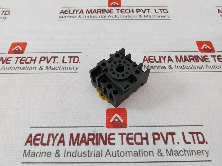 Lot of 2X Omron PF113A-E Socket Din Rail/surface Mounting Screw Terminals