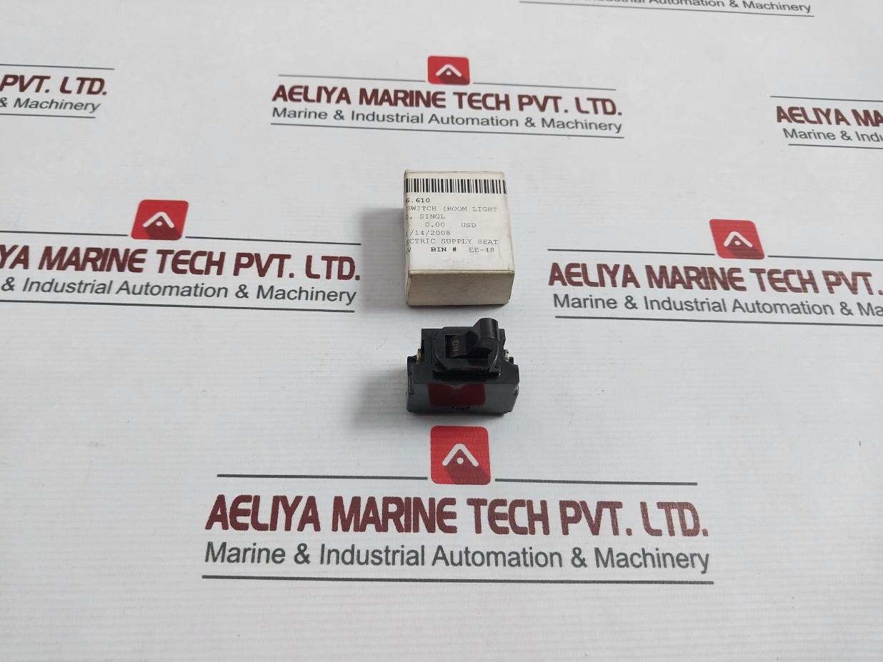 Lot Of 2X Pass & Seymour 1312 Double Pole Tumbler Switch