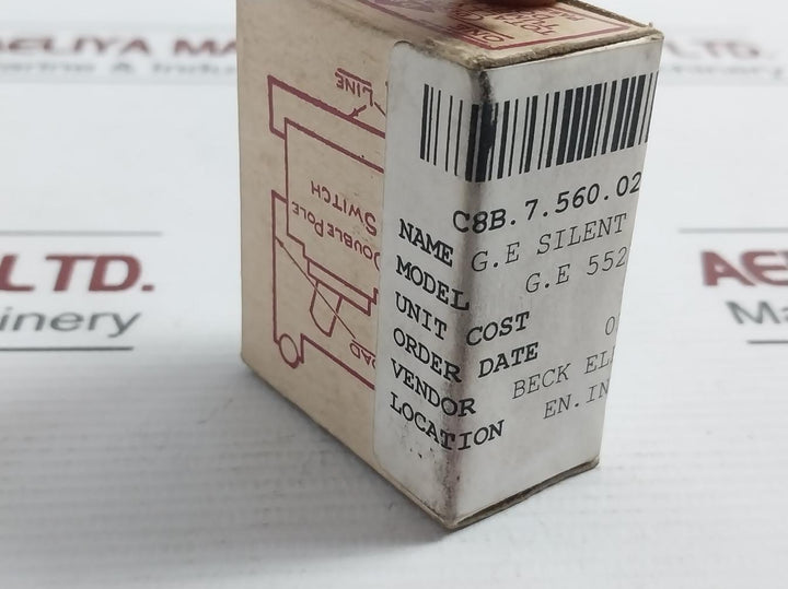 Lot of 2X PASS & SEYMOUR 1312 Double Pole Tumbler Switch