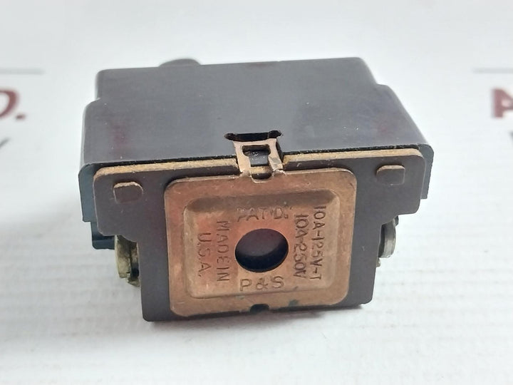 Lot of 2X PASS & SEYMOUR 1312 Double Pole Tumbler Switch