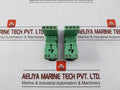 Lot of 2X Phoenix Contact 28 33 576 DIN Rail Relay Socket 12A 300VAC