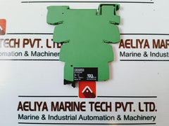 Lot of 2X Phoenix Contact 29 66 595 Relay with PLC-BSC-24DC/21 Base