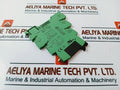 Lot of 2X Phoenix Contact 29 66 595 Relay with PLC-BSC-24DC/21 Base