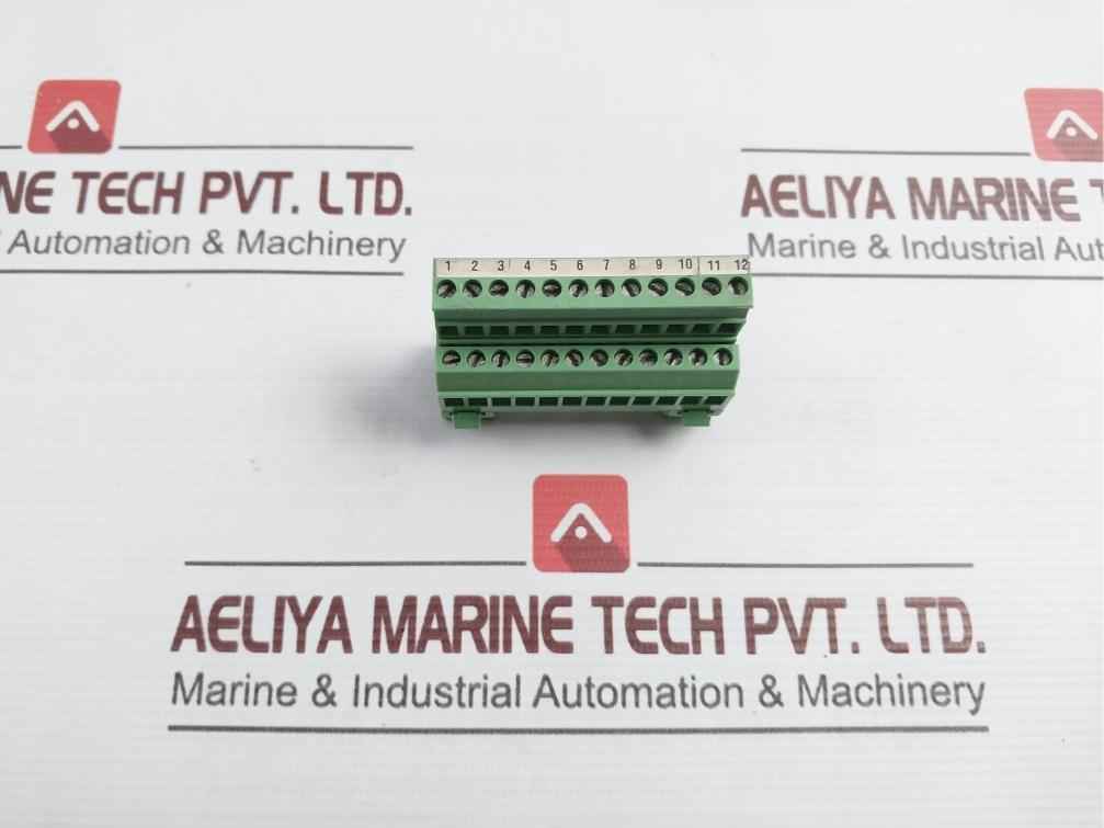 Lot Of 2X Phoenix Contact Mvstb Connector Socket 250V 10A 2.5Mm2