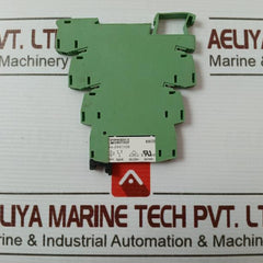 Lot of 2X Phoenix Contact PLC-BSC-24DC/21 Relay Base 250V/6A 24VDC 2966016