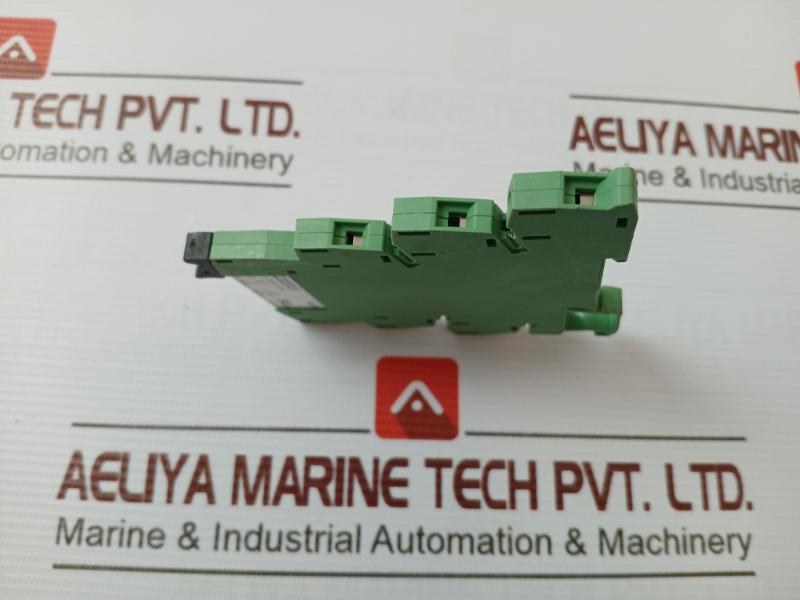 Lot Of 2X Phoenix Contact Plc-bsc-24Dc/21 Relay Base 250V/6A 24Vdc 2966016