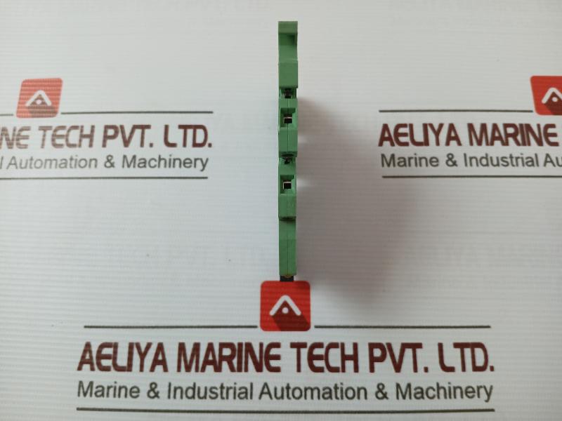 Lot Of 2X Phoenix Contact Plc-bsc-24Dc/21 Relay Base 250V/6A 24Vdc 2966016