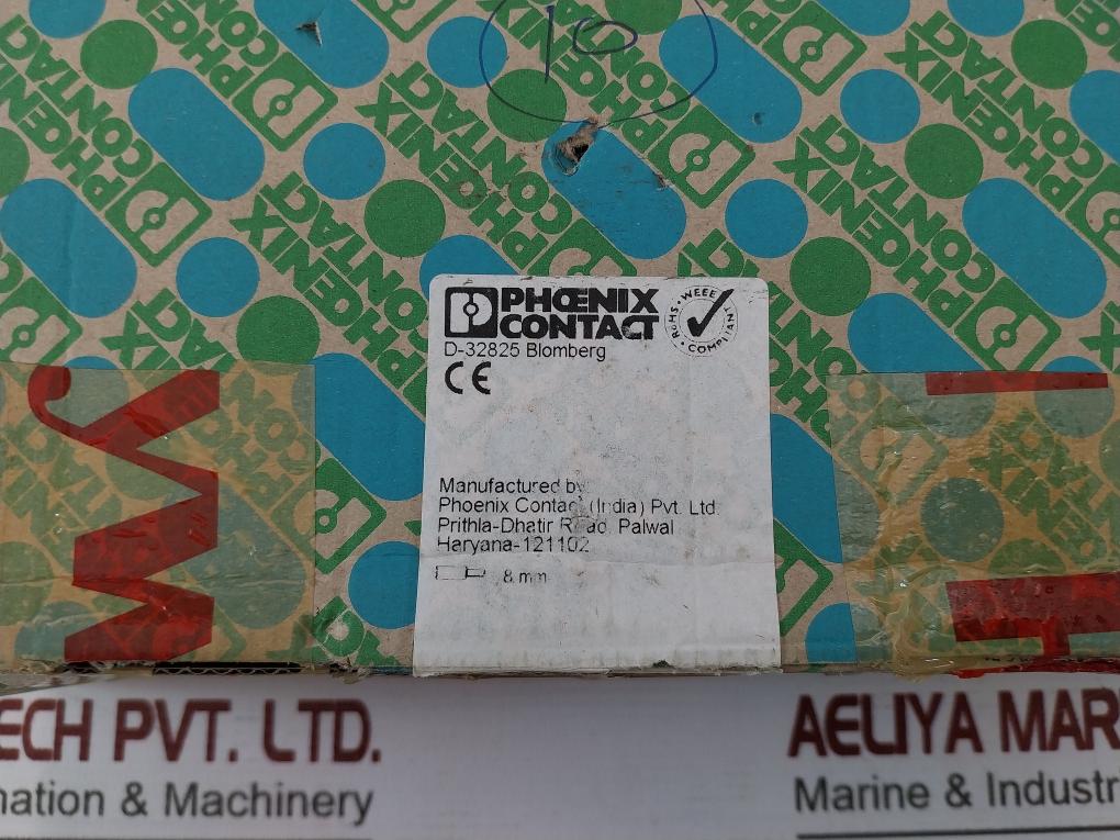 Lot Of 2X Phoenix Contact Zrv 8 Marshalling Panel 30 25 95 6