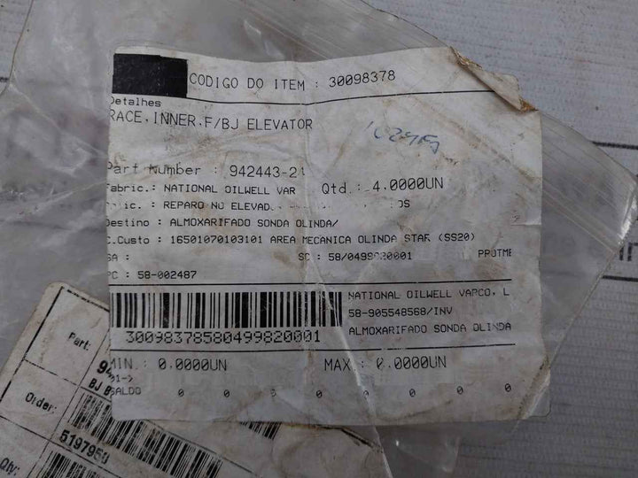 Lot Of 2X Rbc Ir-b14Sa Spherical Plain Angular Contact Bearing - Inner Ring