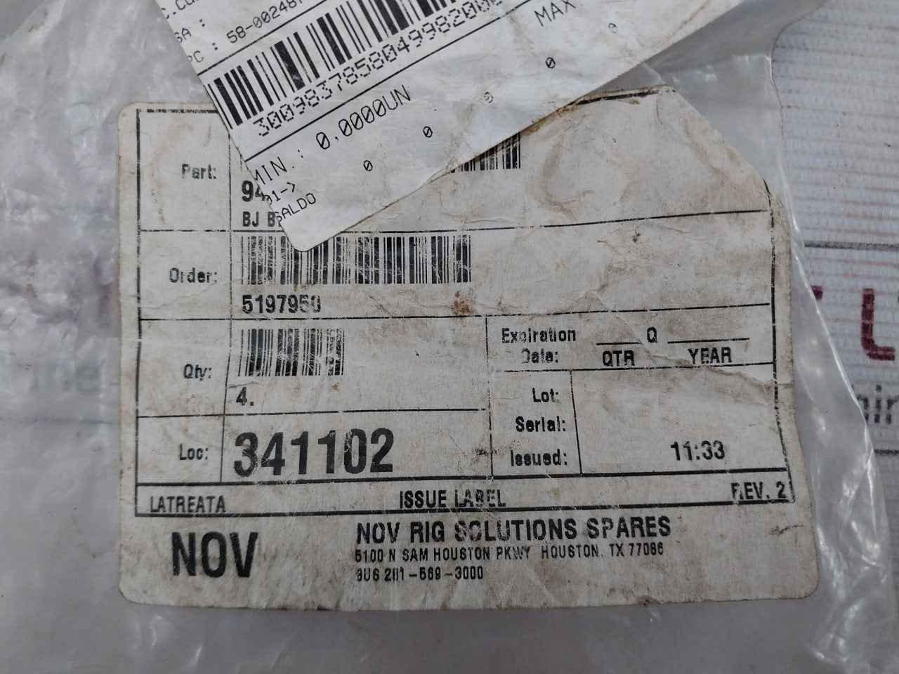 Lot Of 2X Rbc Ir-b14Sa Spherical Plain Angular Contact Bearing - Inner Ring