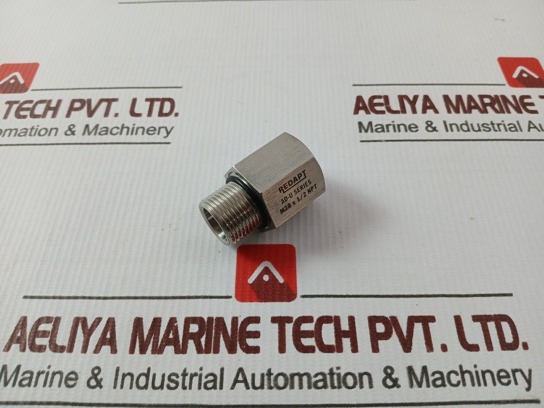 Lot Of 2X Redapt Ad-u M20 X 1/2 Npt Adapter