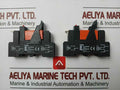 Lot Of 2X Relay Socket Brand Schrack Es50 - 10A 300Vac