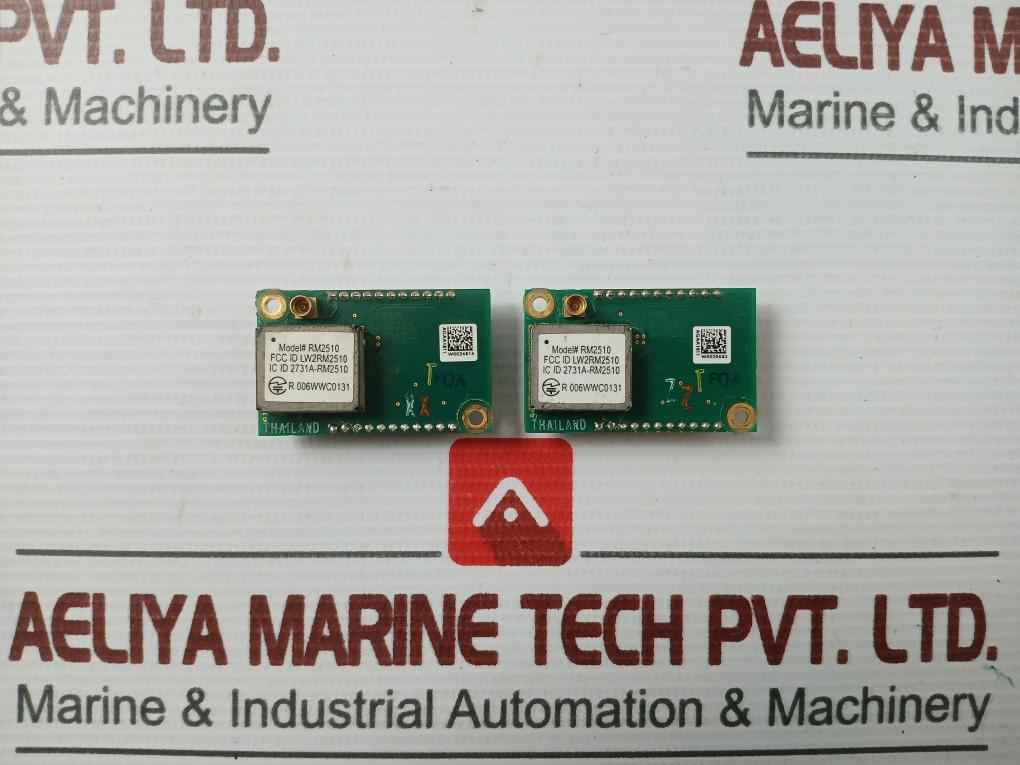 Lot Of 2X Rm2510 Wireless Communication Module Rosemount